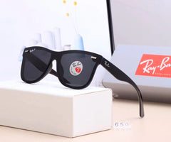 Stylish Black & Black Sunglasses For Men