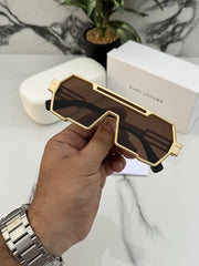 Gold Brown Luxury Sunglasses