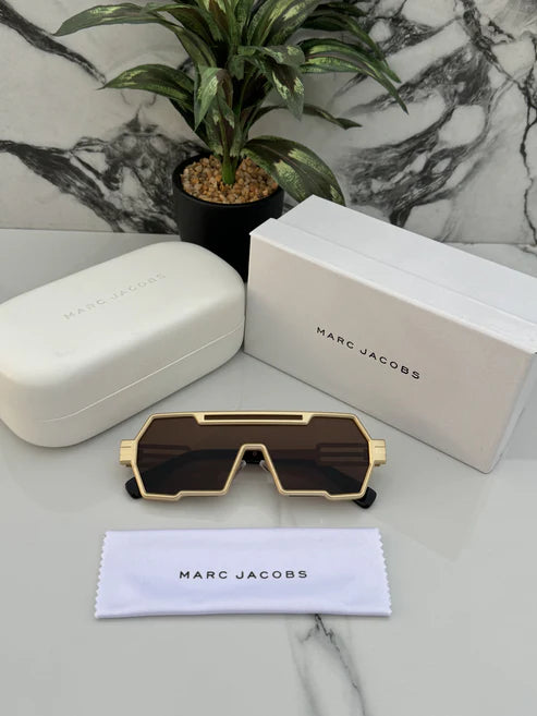 Gold Brown Luxury Sunglasses