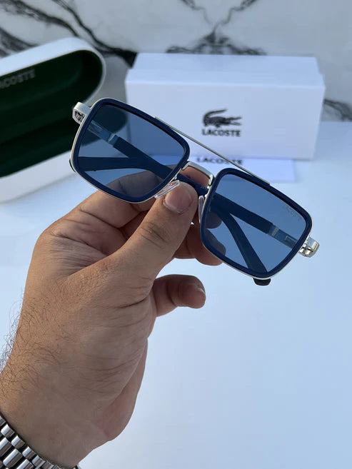 Silver Blue Sunglasses