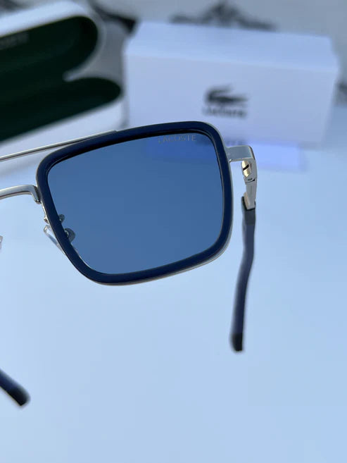 Silver Blue Sunglasses