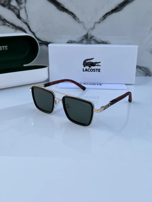 Gold Green Sunglasses