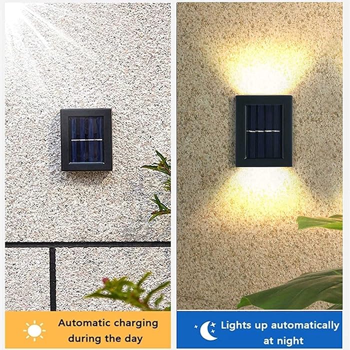 Solar Wall Light Unique Up And Down Lights