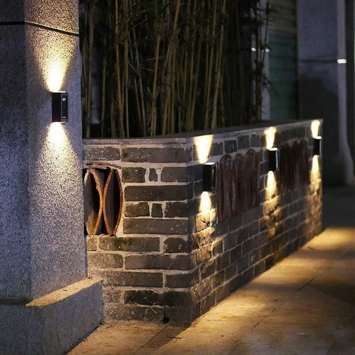 Solar Wall Light Unique Up And Down Lights