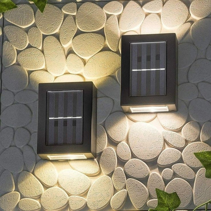 Solar Wall Light Unique Up And Down Lights