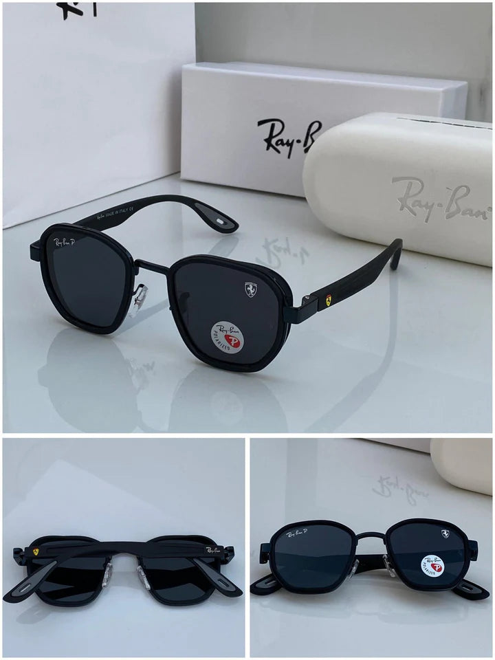 Black Unisex Sunglasses