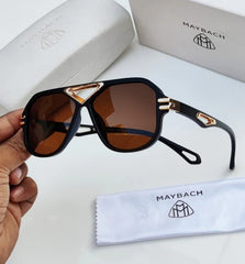 Brown Transparent Sunglasses