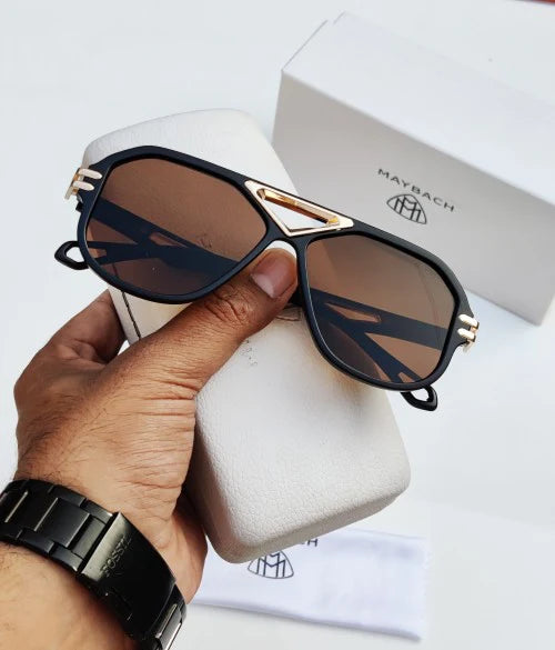 Brown Transparent Sunglasses