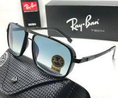 Stylish Blue Shade & Black Casual Sunglasses