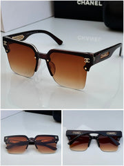 Brown Unisex Sunglasses