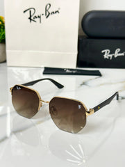 Golden Unisex Sunglasses