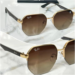 Golden Unisex Sunglasses