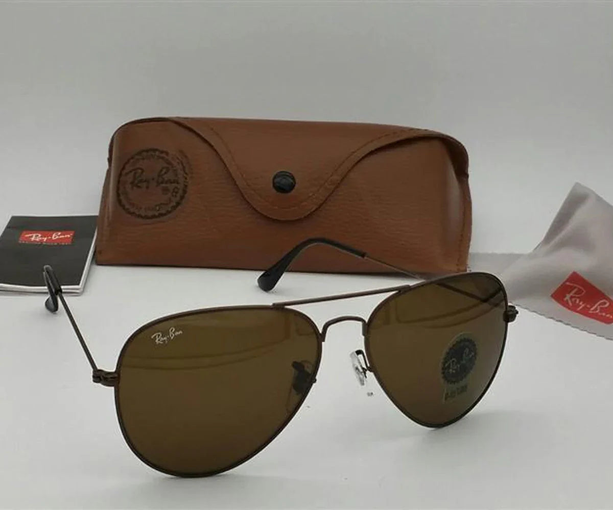 New Arrival Brown & Brown Unisex Sunglasses